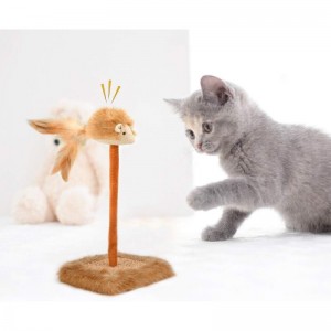 Sesli Oyuncaklı Kedi Tırmalama Tahtası Sesli Oyuncaklı Kedi Tırmalama Tahtası