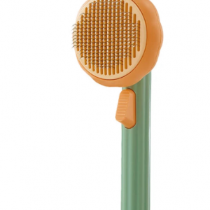 Kabak Çiçeği Basmalı Kedi Tarağı