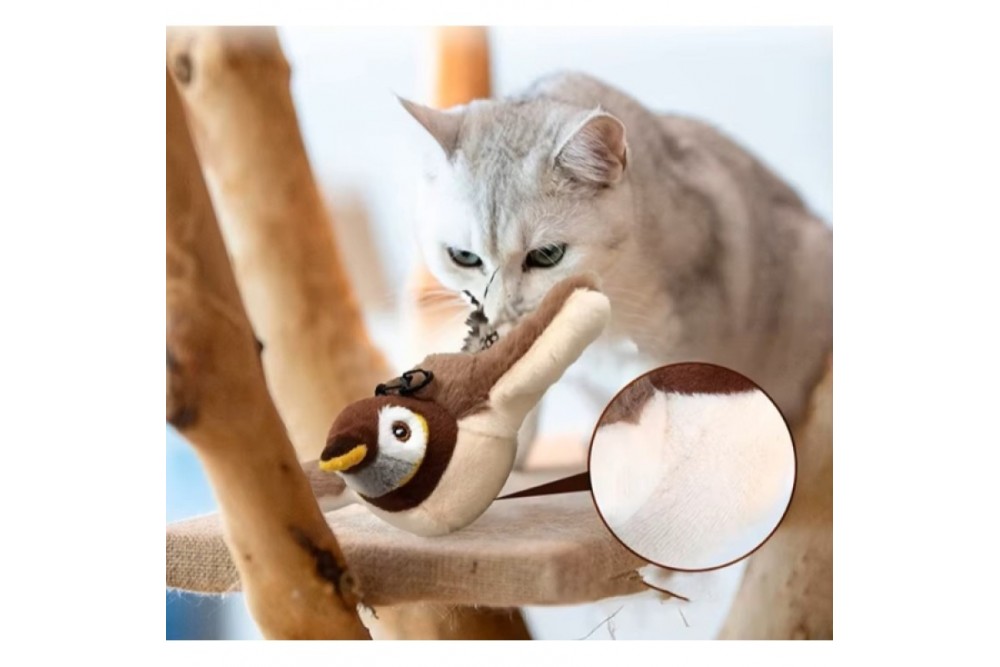 Şarjlı Peluş Kuş Oyuncak Şarjlı Peluş Kuş Oyuncak