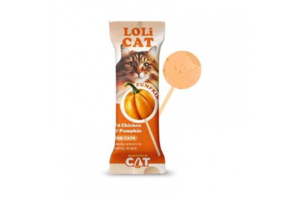LoliCat FD Kedi Ödülü Balkabaklı 1,5 Gr LoliCat FD Kedi Ödülü Balkabaklı 1,5 Gr