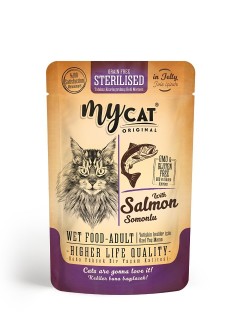 Somonlu (Kısırlaştırılmış) Sterilised Pouch Yaş Mama 85gr Somonlu (Kısırlaştırılmış) Sterilised Pouch Yaş Mama 85gr