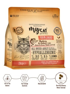 somon ve hamsili kedi maması