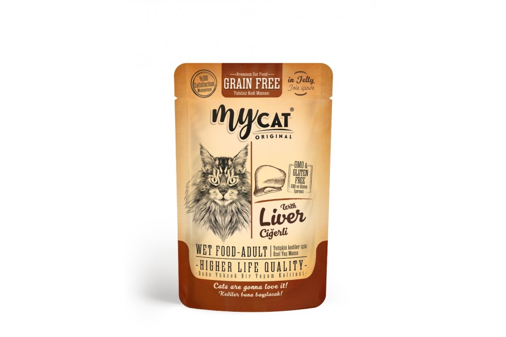 Ciğerli Pouch Yaş Mama 85gr Ciğerli Pouch Yaş Mama 85gr