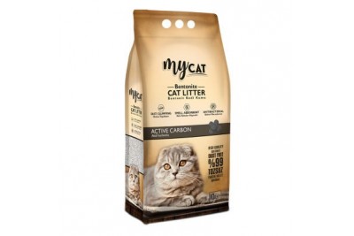 İnce Tane Topaklanan Bentonit Kedi Kumu Aktif Karbon (10 LT) İnce Tane Topaklanan Bentonit Kedi Kumu Aktif Karbon (10 LT)