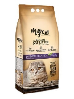 İnce Taneli Topaklanan Bentonit Kedi Kumu Lavanta Kokulu (10 LT) İnce Taneli Topaklanan Bentonit Kedi Kumu Lavanta Kokulu (10 LT)