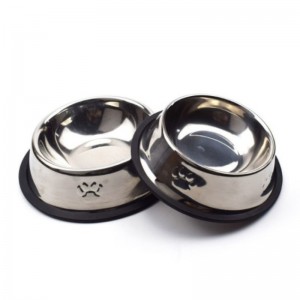 Paslanmaz Çelik Metal Mama Kabı  Paslanmaz Çelik Metal Mama Kabı