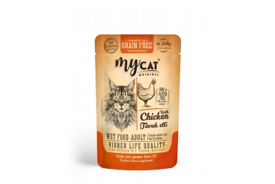 Mycat Tavuk Etli Pouch Yaş Mama 85gr