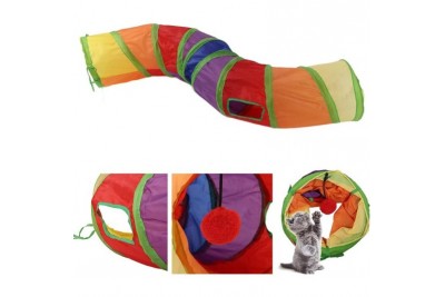 Kıvrımlı Kedi Oyun Tüneli 117 Cm Kıvrımlı Kedi Oyun Tüneli 117 Cm