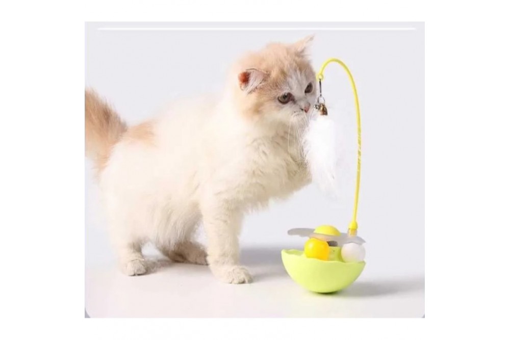 Zilli Kedi Otlu Hacıyatmaz Oyuncağı Zilli Kedi Otlu Hacıyatmaz Oyuncağı