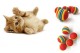 Sünger Kedi Köpek Çiğneme Ve Oyun Topu 4 Adet