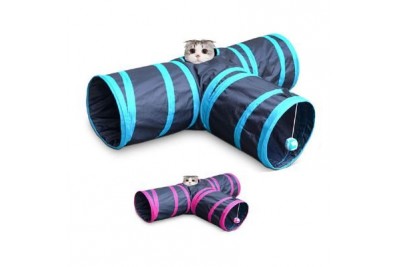 Kedi Oyun Tüneli Toplu 3 yönlü T Tünel Kedi Oyun Tüneli Toplu 3 yönlü T Tünel